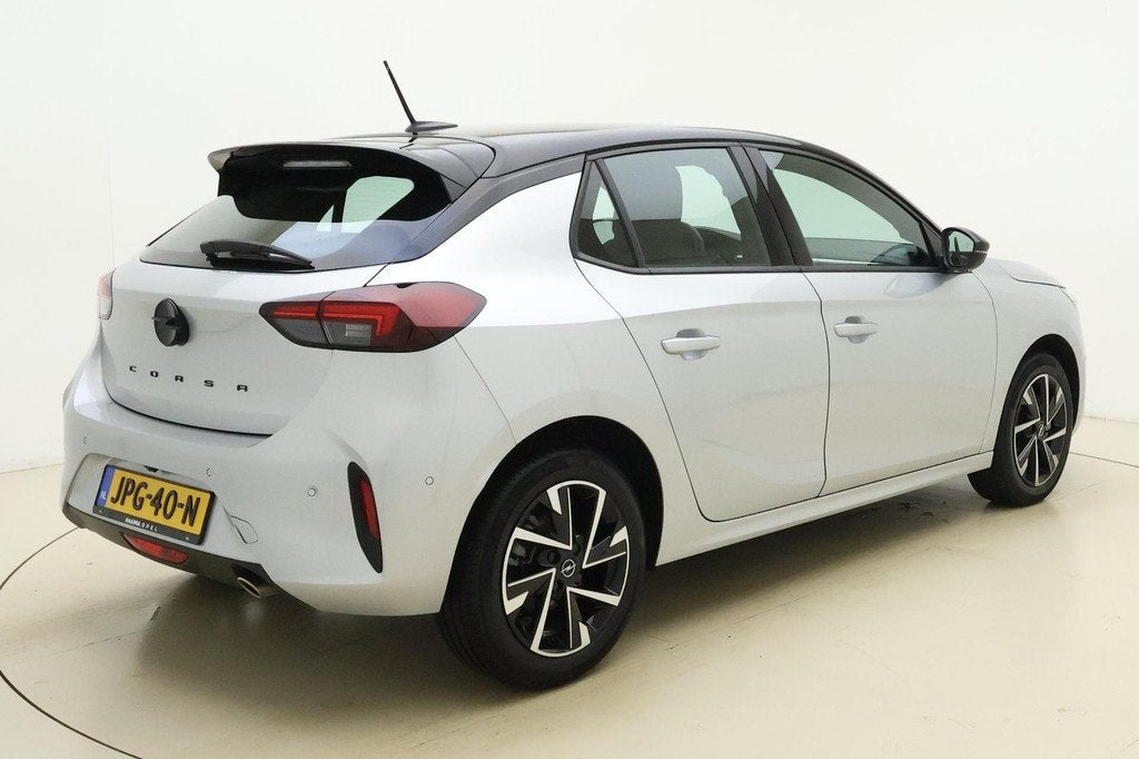 Opel Corsa 1.2 Turbo 8-traps Aut. GS Automaat | Navigatie vi, Stof, Gebruikt, Hybride Elektrisch/Benzine, 3 cilinders