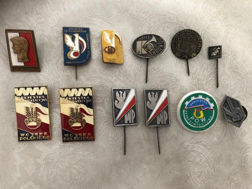 Militaire spelden Poolse Krijgsmacht, Verzamelen, Militaria | Algemeen, Ophalen of Verzenden, Landmacht, Overige gebieden, Embleem of Badge