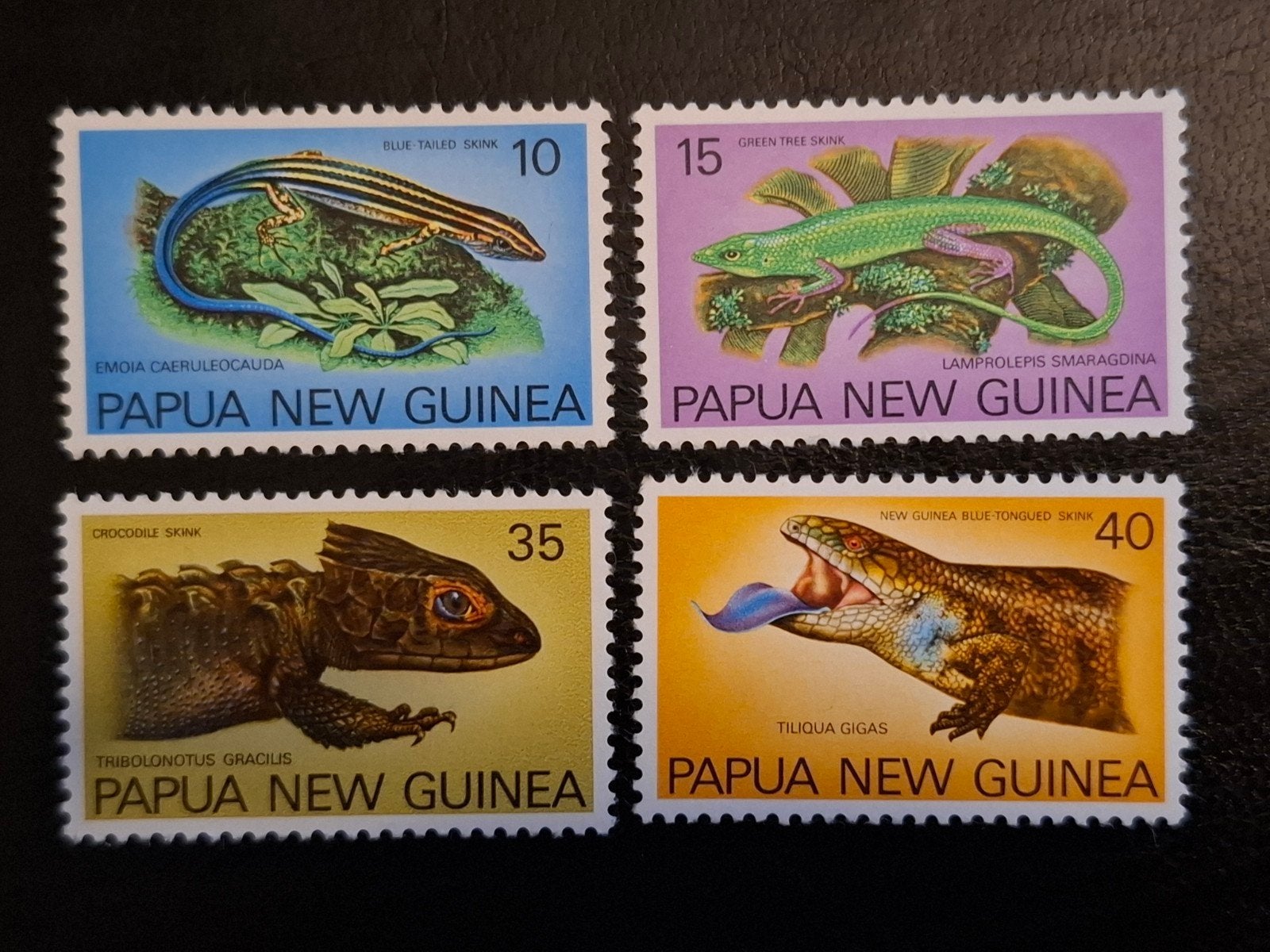 Papua Nieuw-Guinea 1978 Reptielen, Ophalen of Verzenden, Postfris