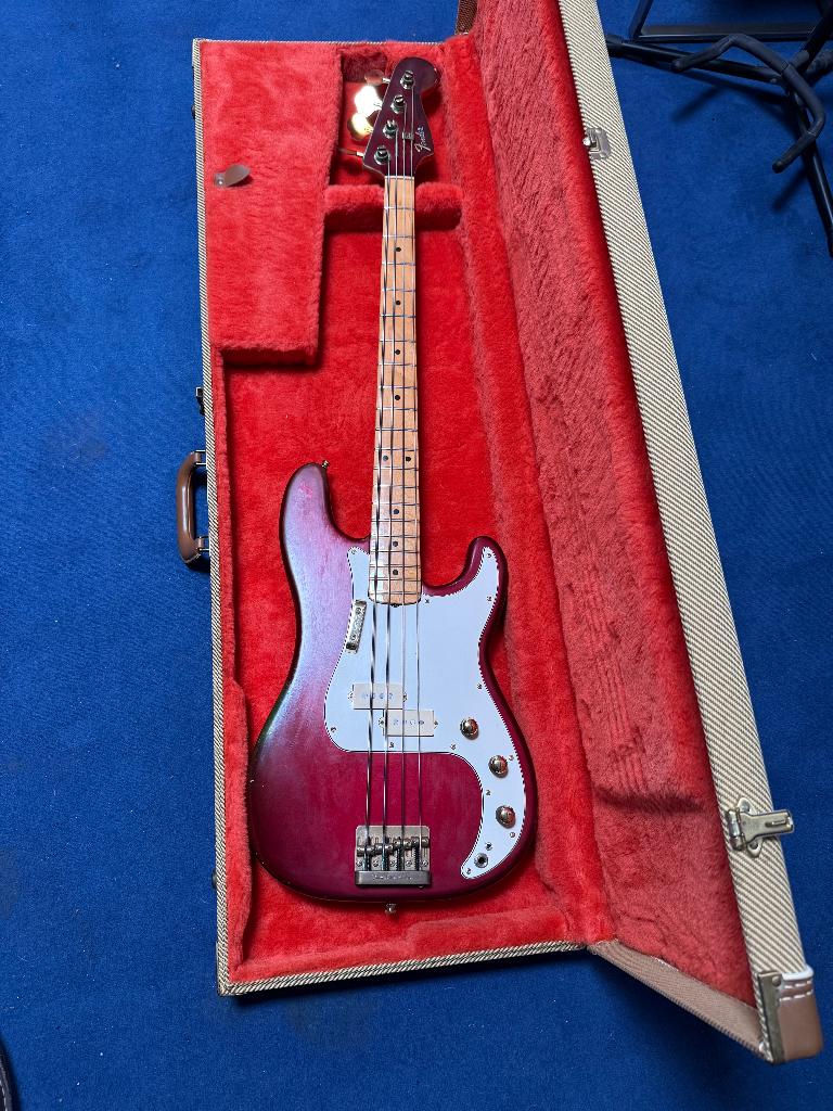 Fender Precision 1979-1980 Active/Passive incl koffer, Ophalen, Gebruikt