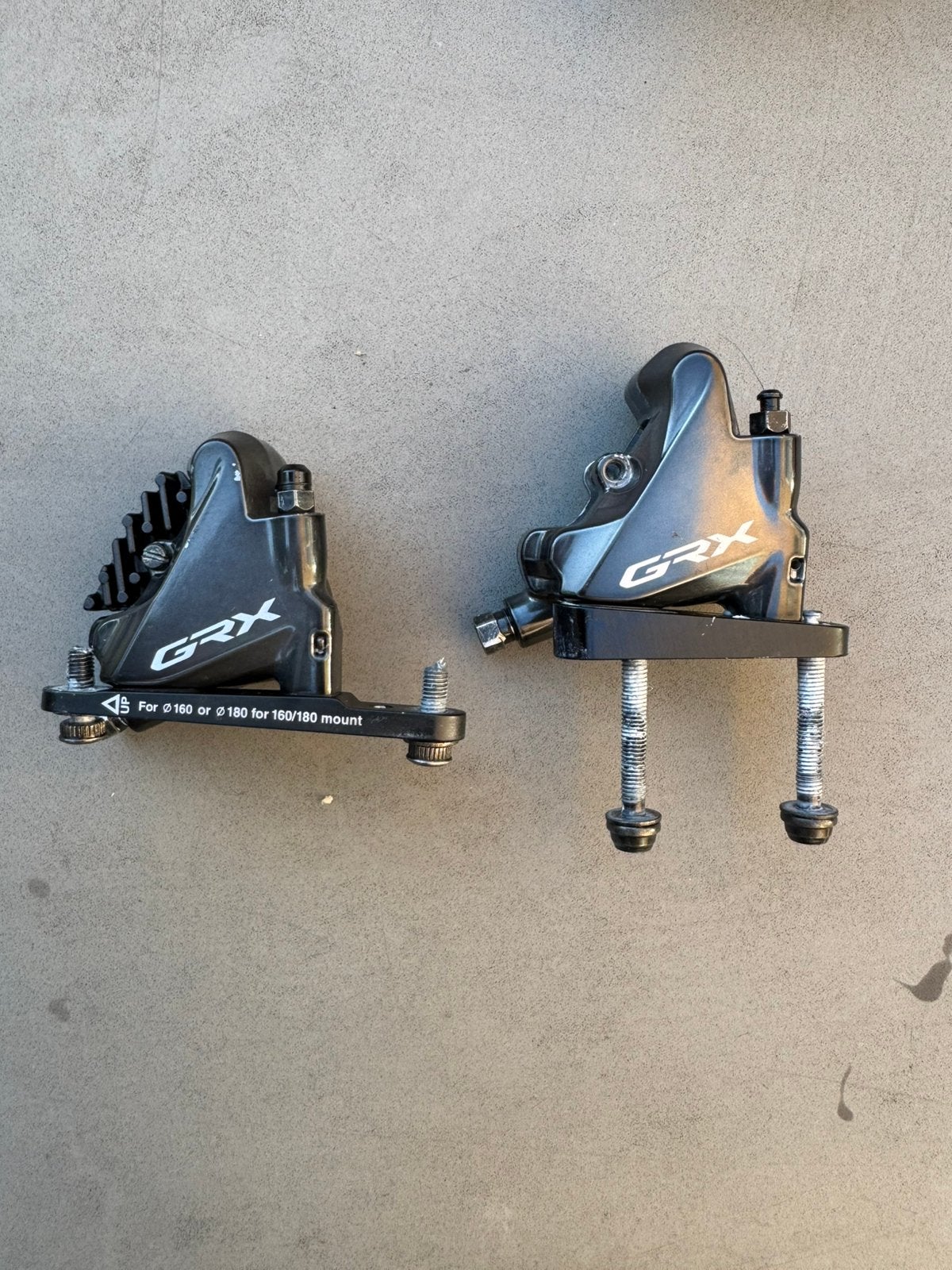 Shimano GRX 810 remklauw, Fietsen en Brommers, Remmen, Ophalen of Verzenden, Zo goed als nieuw, Gravelbike