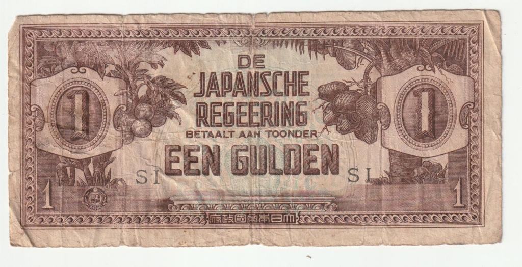 Bankbiljet 1 gulden de Japansche Regeering Nederlands-Indië, Verzenden, 1 gulden, Los biljet
