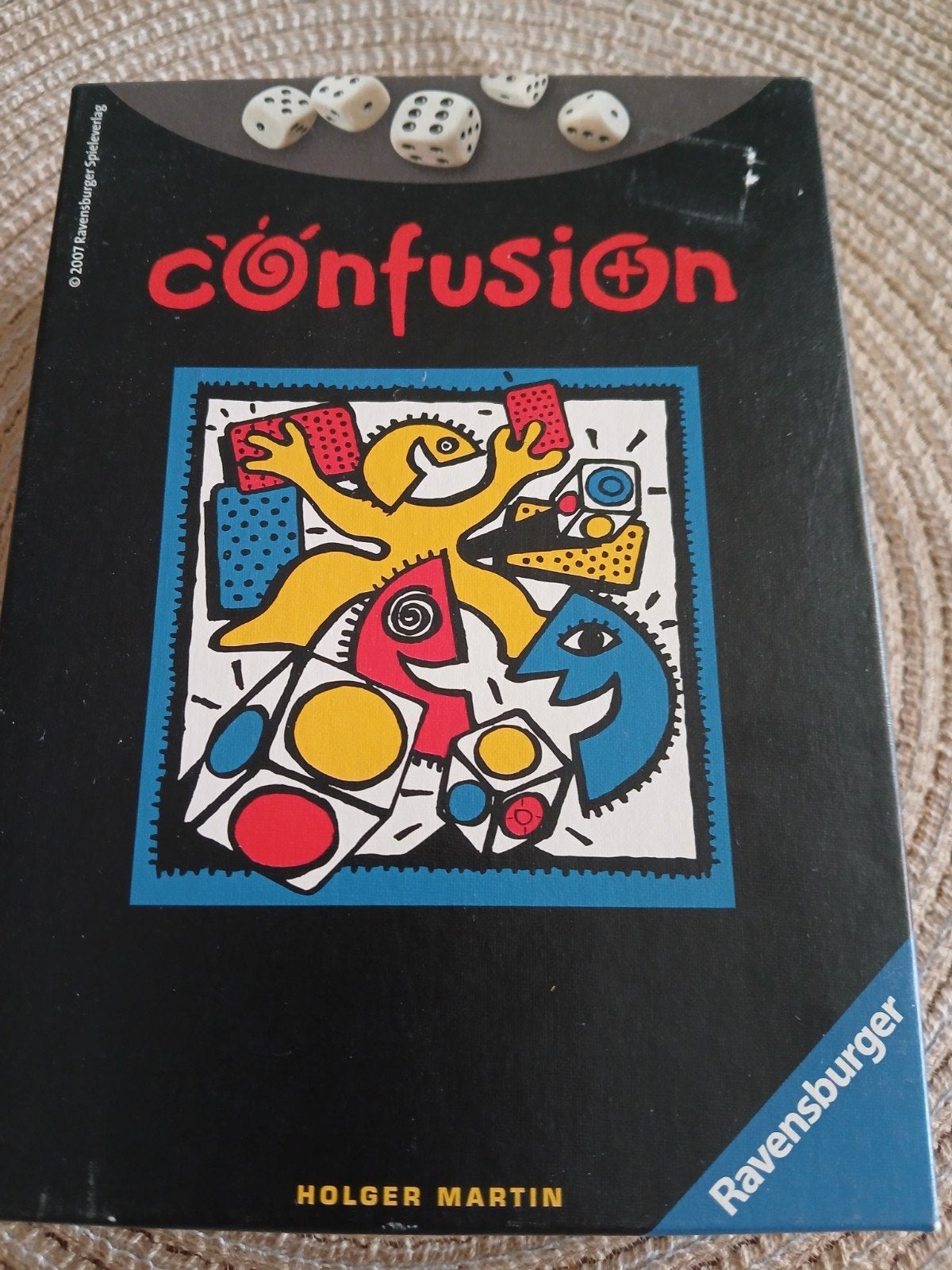 Confusion - Ravensburger kaart- en dobbelspel, Vijf spelers of meer, Ophalen of Verzenden, Gebruikt, Ravensburger
