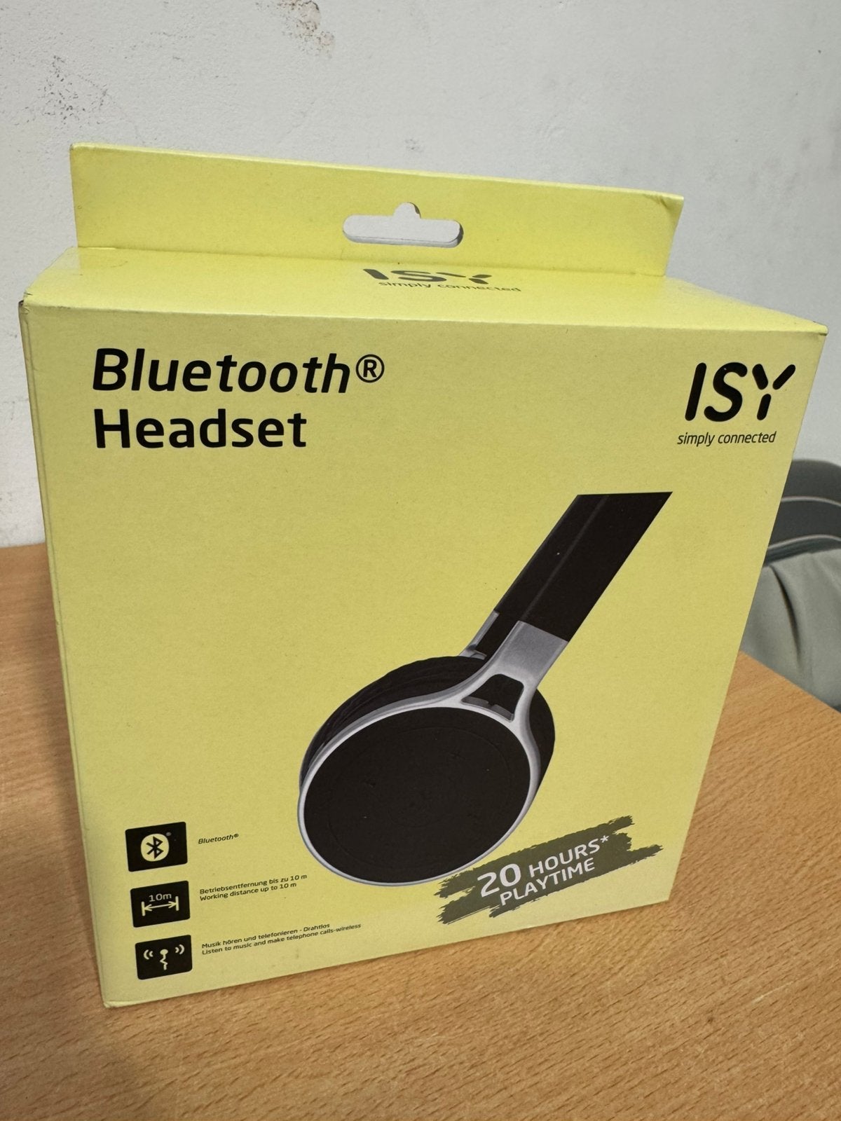 Bluetooth Koptelefoon ISY ( Nieuw in doos ), Audio, Tv en Foto, Ophalen of Verzenden, Zo goed als nieuw, Overige merken, Bluetooth