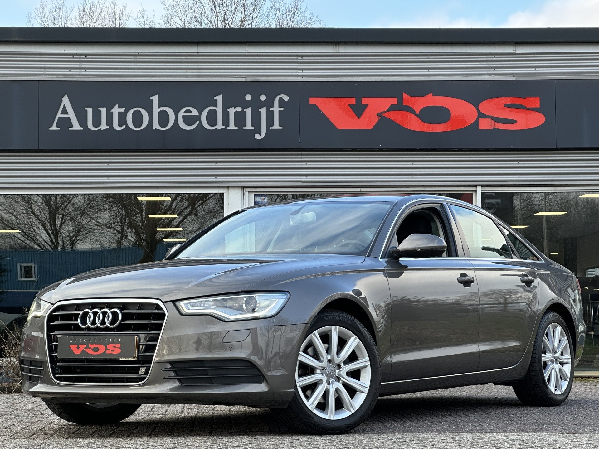 Audi A6 Limousine 2.0 TFSI Business Edition | Navi | Cruise, Auto's, Euro 5, Stof, Gebruikt, Zwart