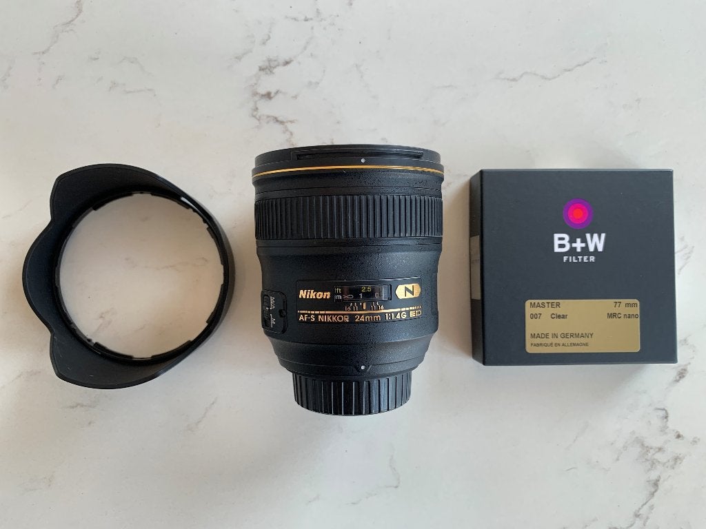 Nikon AF-S 24mm f/1.4G ED, Gebruikt, Autofocus, Nikon, Nikon F-mount
