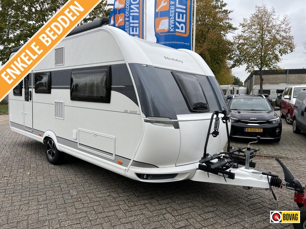 Hobby De Luxe 495 UL Luifel Fietsendrager, Rondzit, Hobby, Bedrijf, Fietsenrek