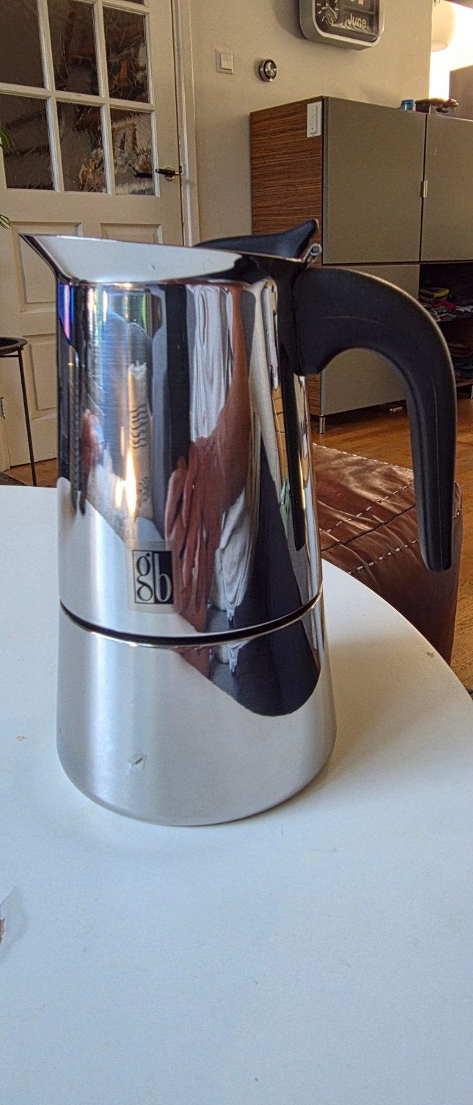 RVS percolator Guido Bergna voor Douwe Egberts, nieuwstaat, Ophalen of Verzenden