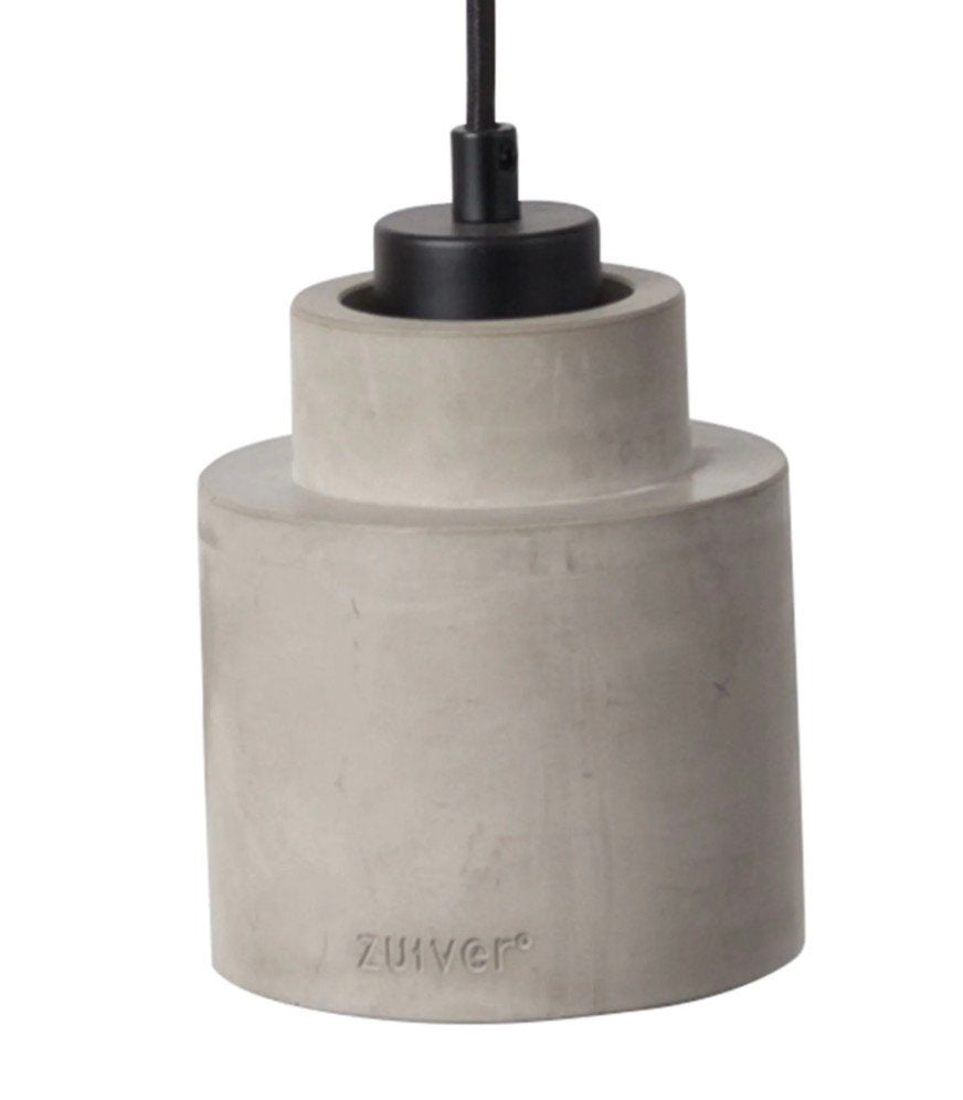 2 stuks Hanglampen grijs beton, merk zuiver, Ophalen, Zo goed als nieuw