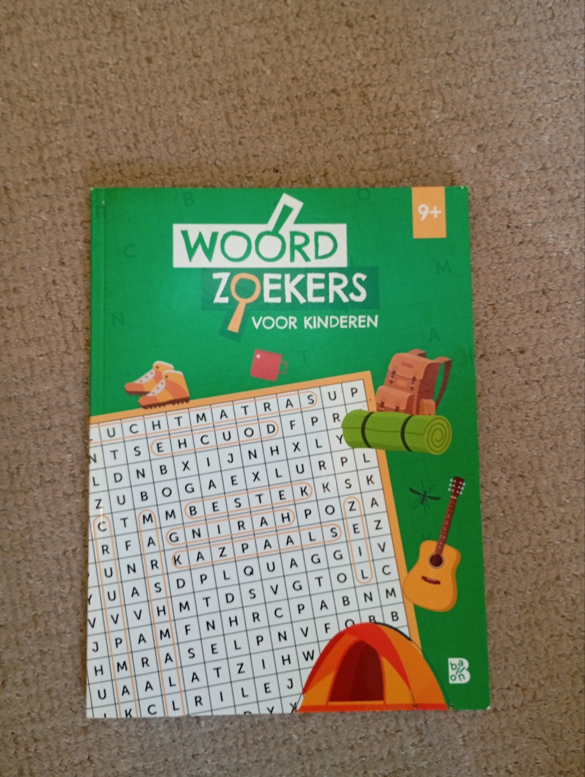 Woordzoeker voor kinderen 9+, Ophalen of Verzenden, Minder dan 500 stukjes, Nieuw, Puzzelboek