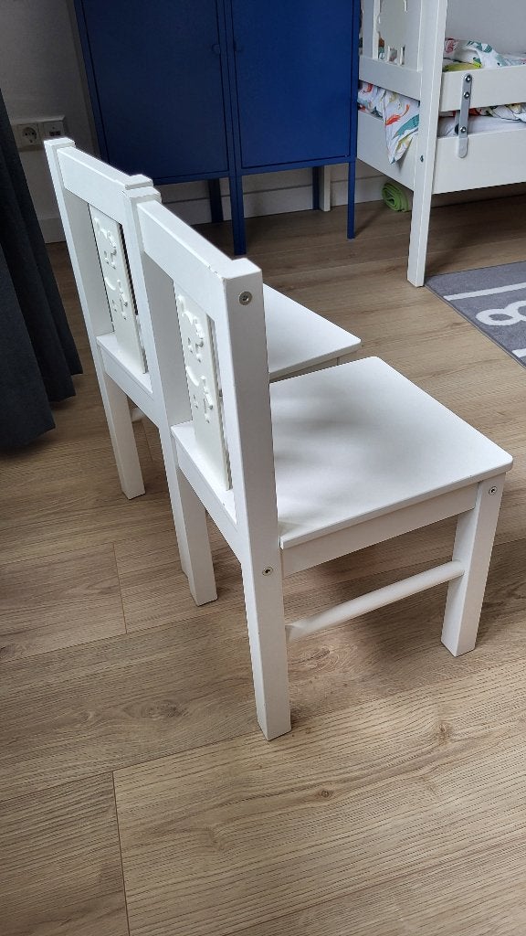 2 IKEA Kritter kinderstoelen, Ophalen, Gebruikt, Stoel(en)