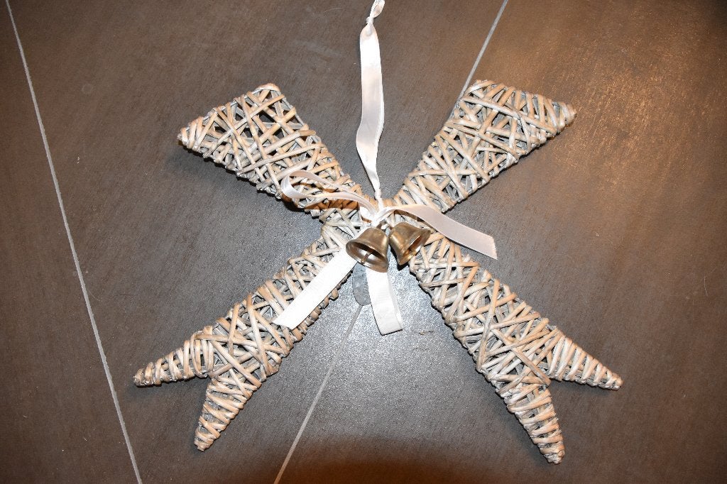 Rieten kerststrik, Diversen, Ophalen of Verzenden