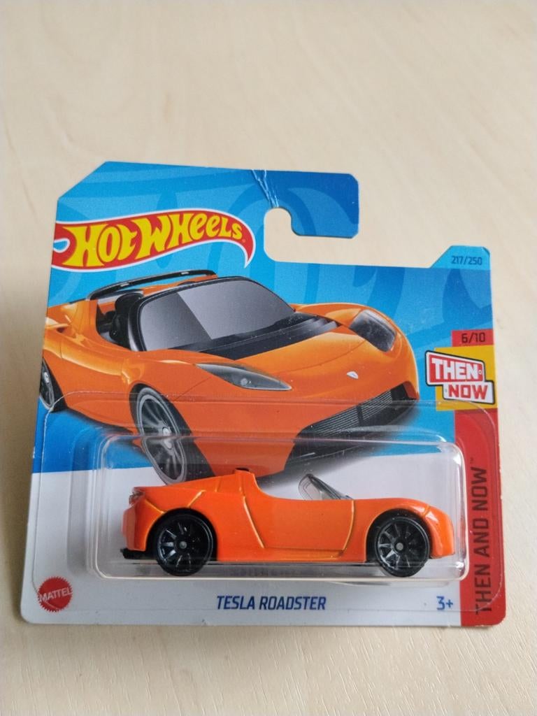 Hotwheels Tesla roadster, Hobby en Vrije tijd, Modelauto's | Overige schalen, Ophalen of Verzenden, Nieuw, Auto