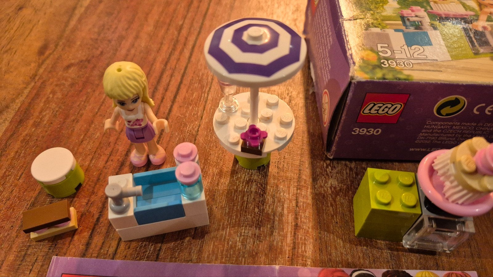 Lego Friends 3930 Stephanie's Buitenkeuken, Kinderen en Baby's, Inclusief instructies, Lego, Friends, Ophalen of Verzenden