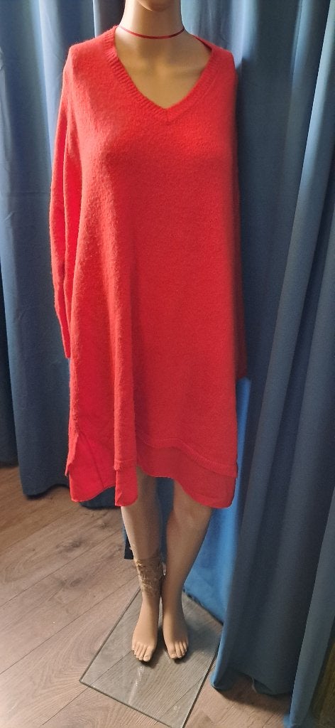 Mart Visser losse col trui, maat XXL, Maat 46/48 (XL) of groter, Zo goed als nieuw, Rood, Mart Visser