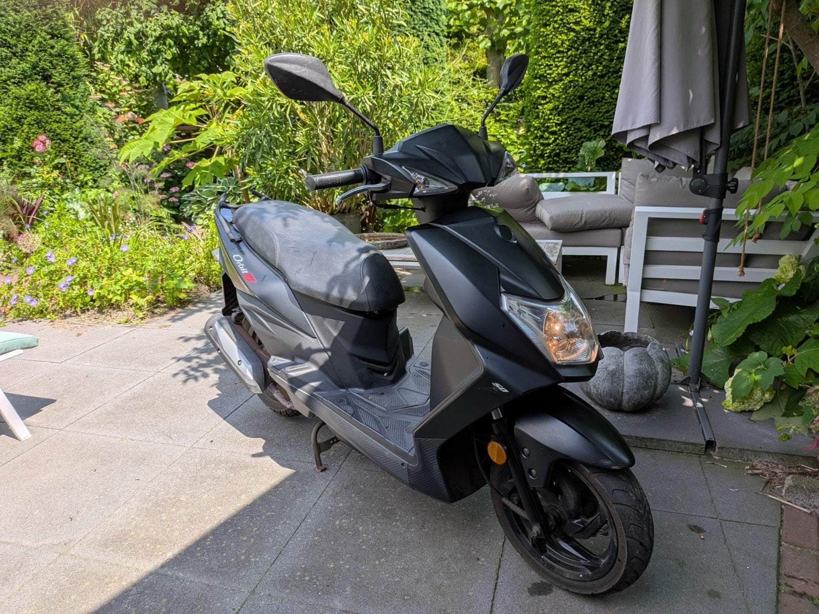 Hele nette Sym orbit 3 45 km/u, Fietsen en Brommers, Scooters | SYM, Ophalen, Gebruikt, Maximaal 45 km/u, Benzine