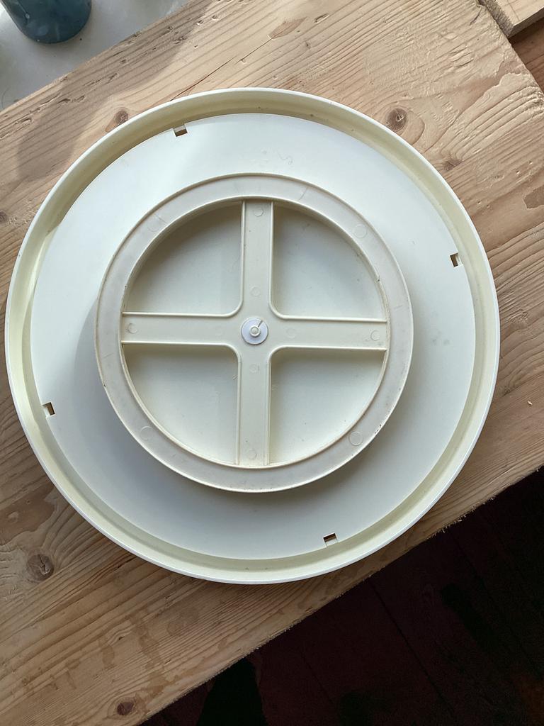 Draaiplateau voor kruiden en flesjes met olie en azijn bv, Ophalen of Verzenden, Gebruikt