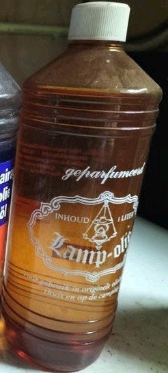 1 liter lampolie (geparfumeerd), Ophalen of Verzenden, Nieuw, Kunststof