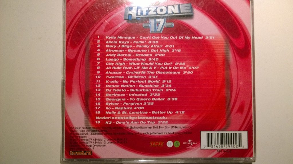 Hitzone 17, Ophalen of Verzenden, Zo goed als nieuw, Pop, Album