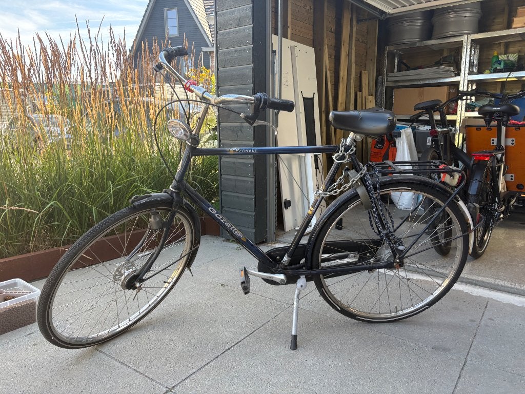 Gazelle Primeur herenfiets, Ophalen, Gebruikt, 61 tot 65 cm, Gazelle