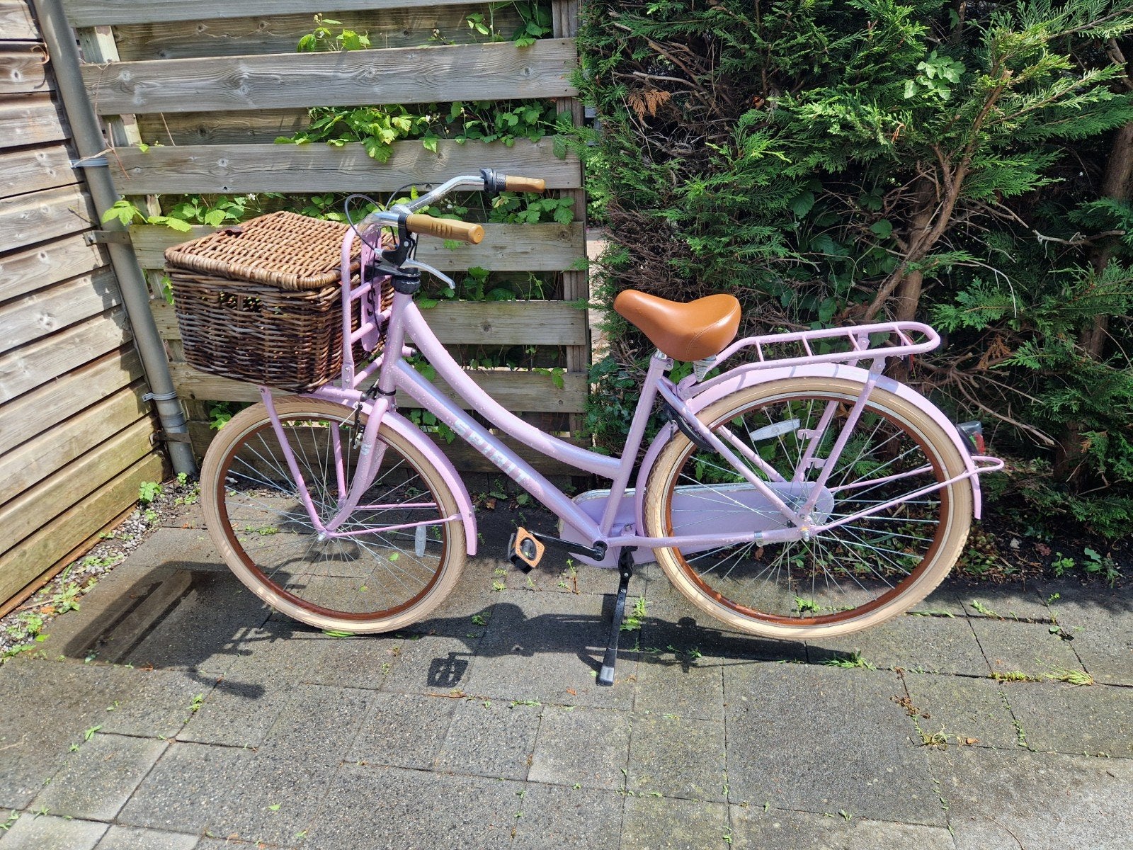Spirit Cargo damesfiets - met mand, Gebruikt, Velgrem, Versnellingen, Ophalen