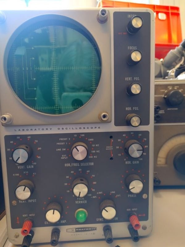 Elektronica oscilloscoop Vintage, Ophalen, Gebruikt