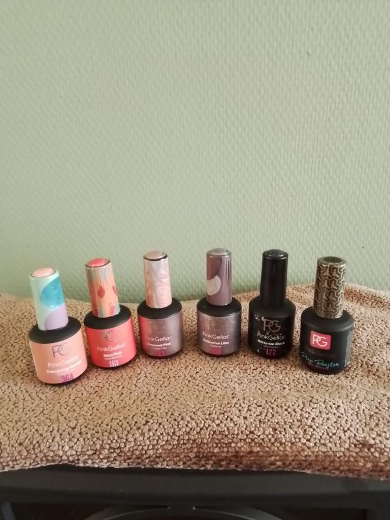 Pink Gellac, Ophalen of Verzenden, Zo goed als nieuw, Overige kleuren, Handen en Nagels