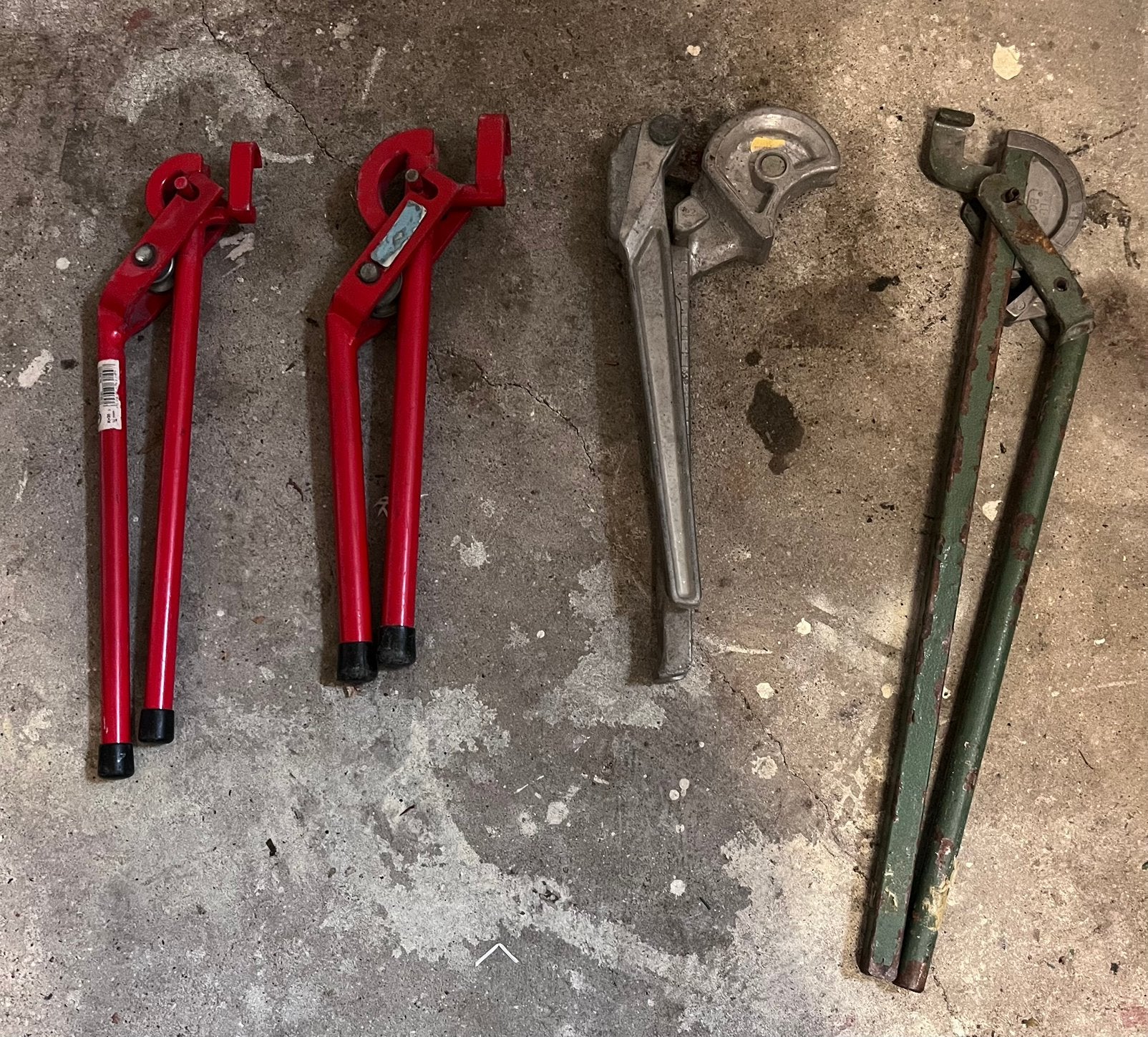 8 Professionele buigijzers in 1 koop, Doe-het-zelf en Verbouw, Ophalen, Gebruikt