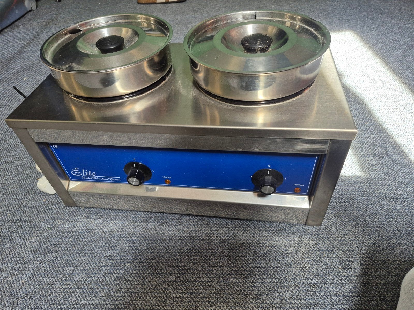 Elite voedsel warmhoudsysteem, (buffet verwarmer), Ophalen