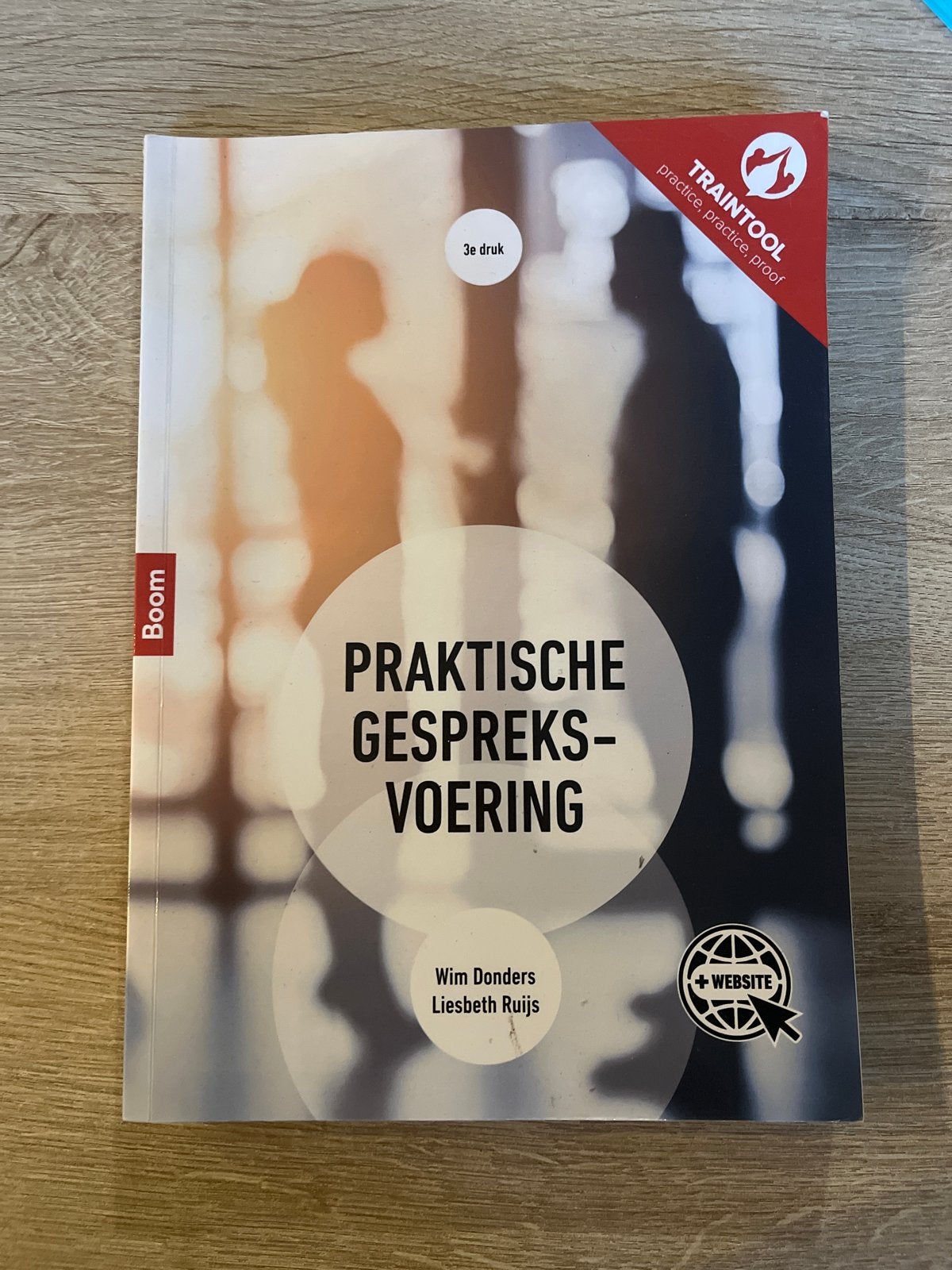 Praktische Gespreksvoering - Wim Donders & Liesbeth Ruijs, Ophalen of Verzenden, Gamma, Nieuw, HBO