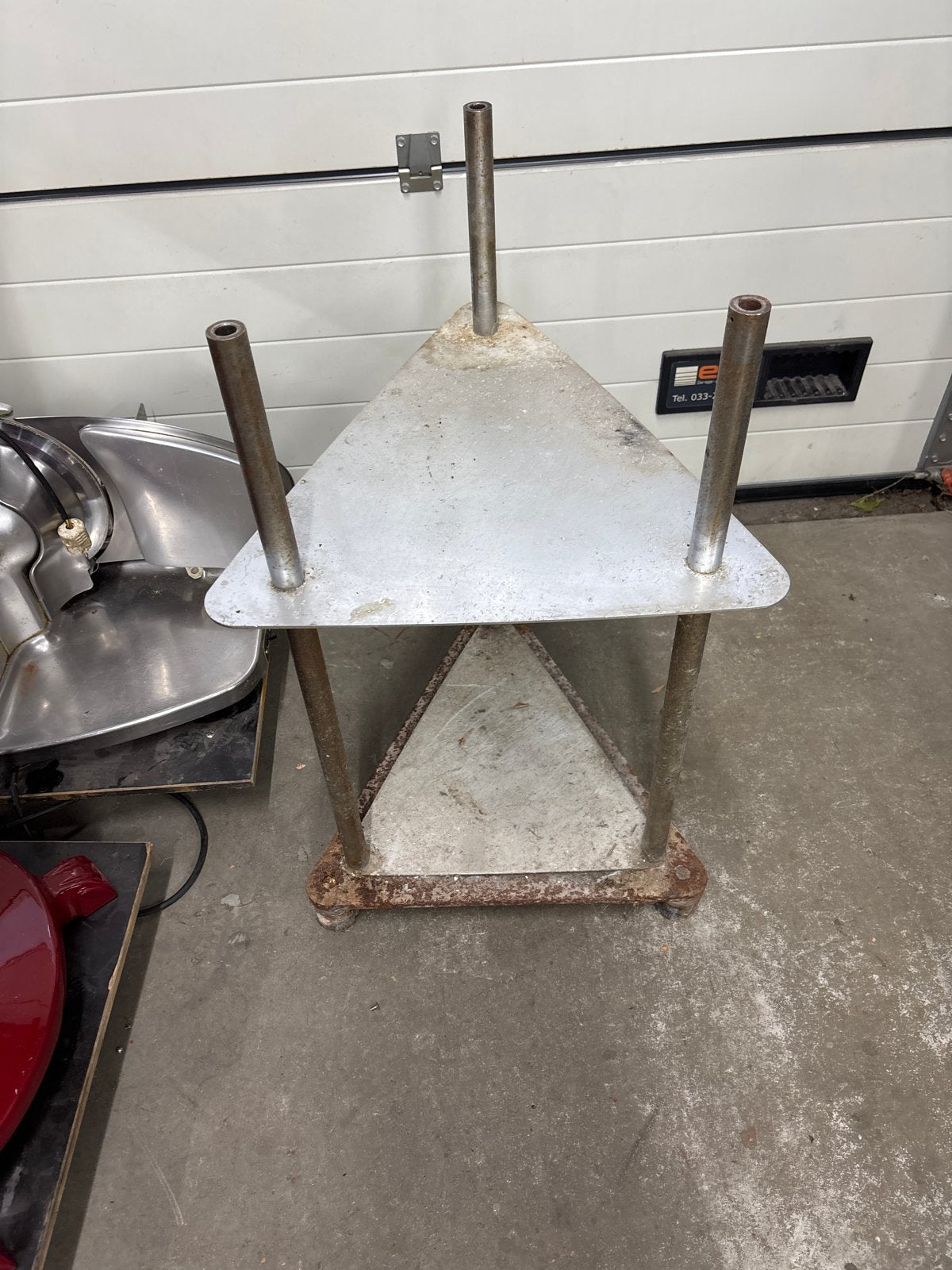 2 onderstellen voor Berkel Snijmachine, 1 opknapper, Ophalen of Verzenden