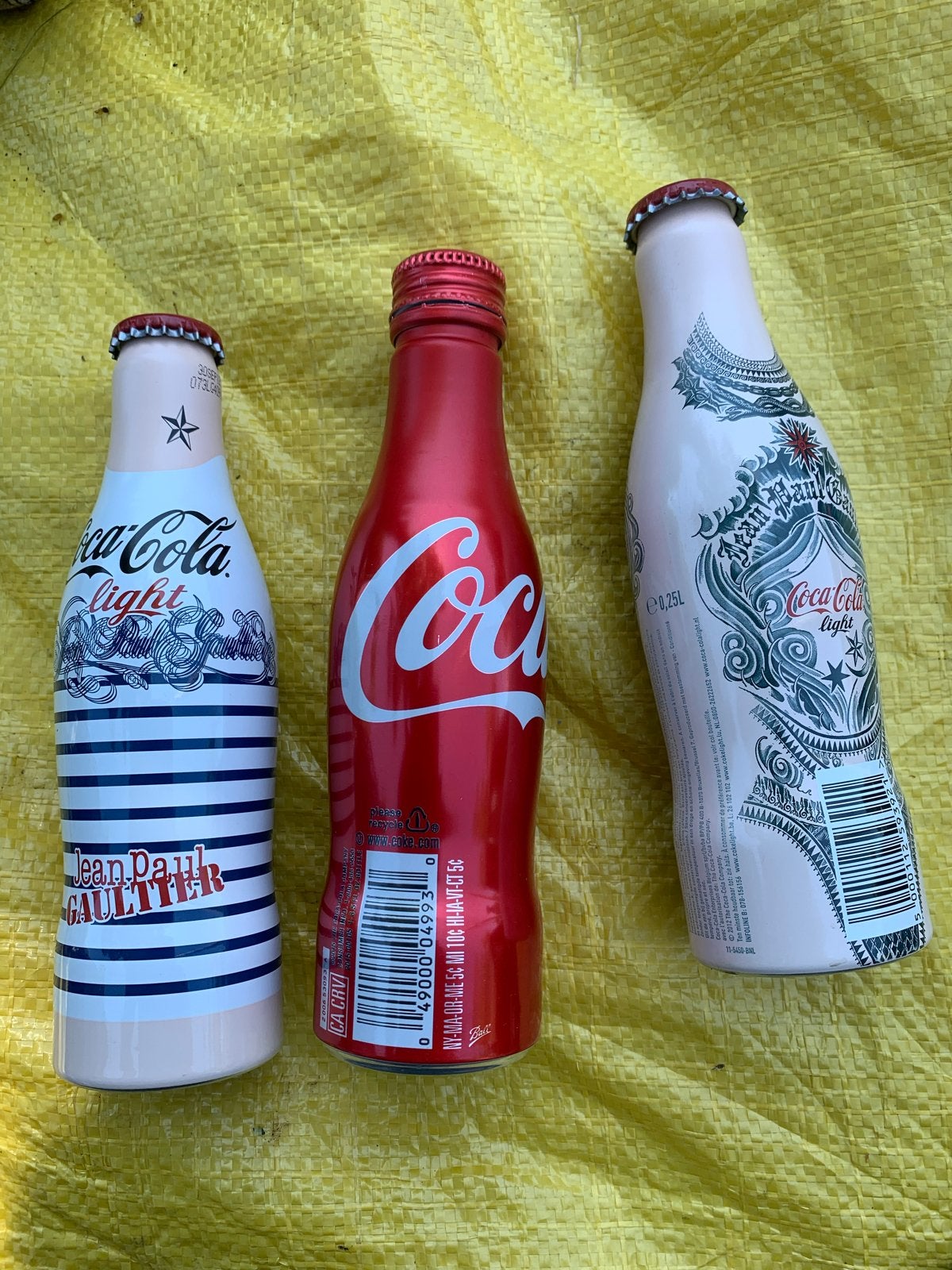 Coca-Cola Design Flessen - Jean Paul Gaultier Editie, Verzamelen, Ophalen of Verzenden, Gebruikt