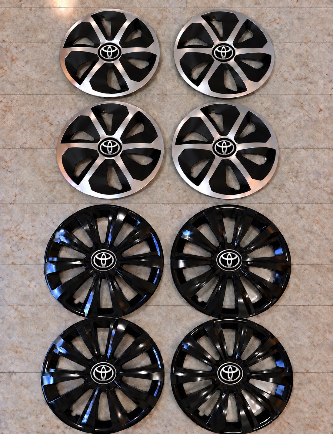 Toyota wieldoppen 14inch 15inch en 16inch, Auto diversen, Ophalen of Verzenden, Nieuw