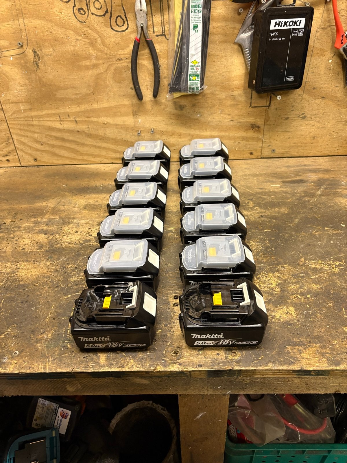 Makita BL1850B 18V 5.0 Ah Accu's - Nieuw (12 stuks beschikba, Ophalen of Verzenden, Nieuw