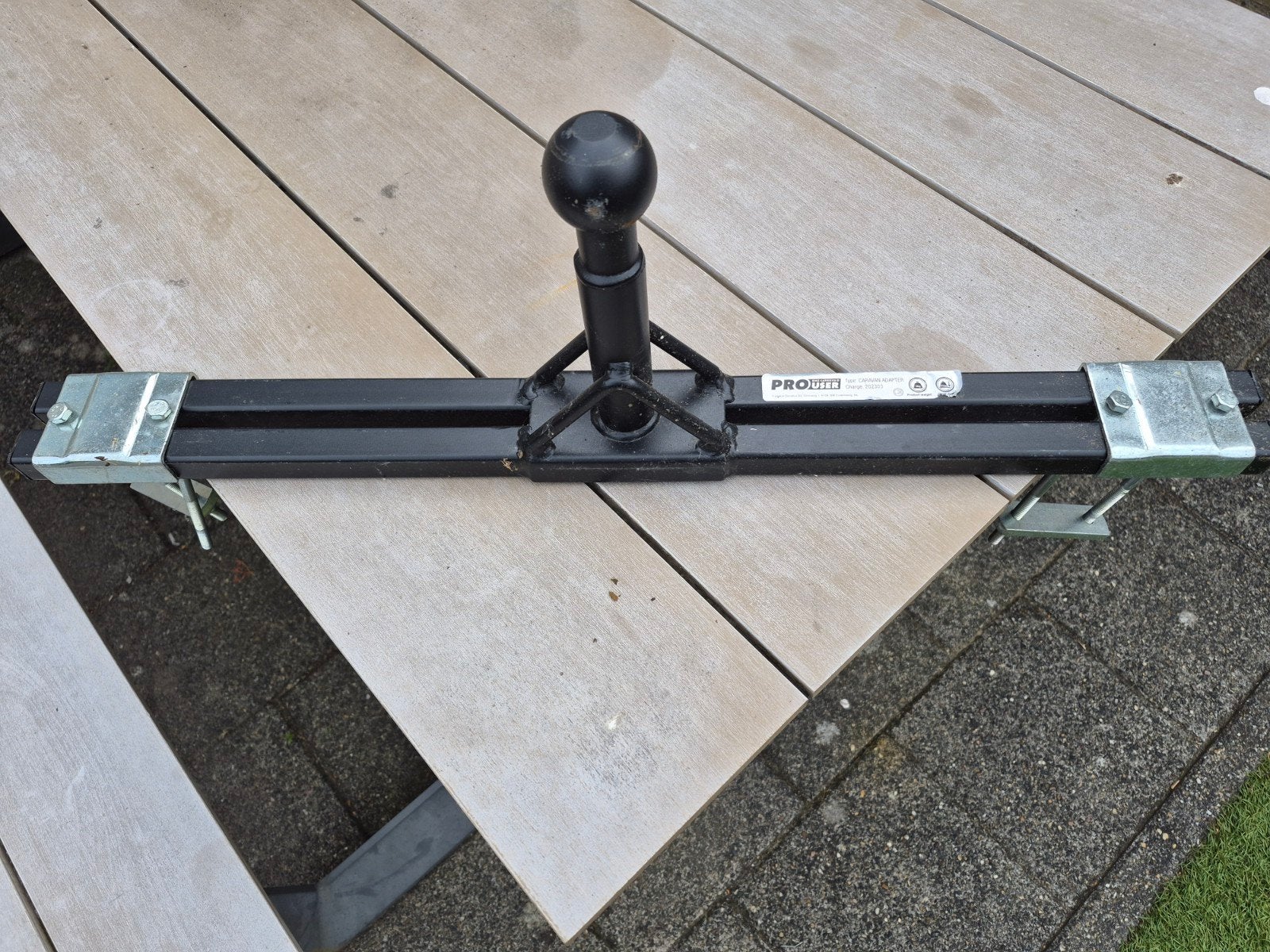 Caravan adapter, Ophalen