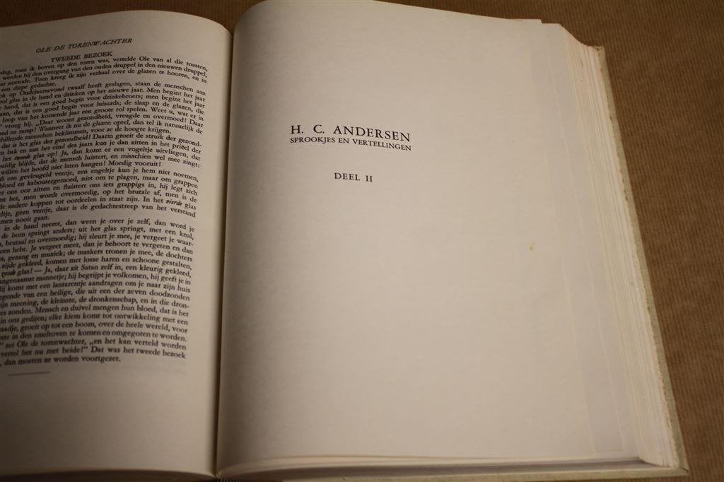 Sprookjes en vertellingen. Deel 1. H.C. Andersen 1950., Boeken, Sprookjes en Fabels, Ophalen of Verzenden, Gelezen