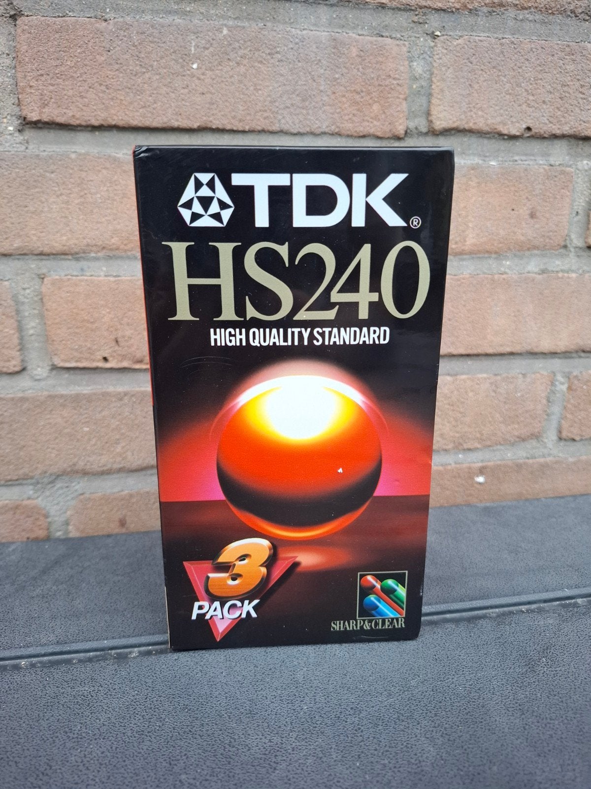 tdk hs240 lege videbanden 3 stuks verpakking nieuw, Alle leeftijden, Ophalen of Verzenden, Nieuw in verpakking, Overige genres