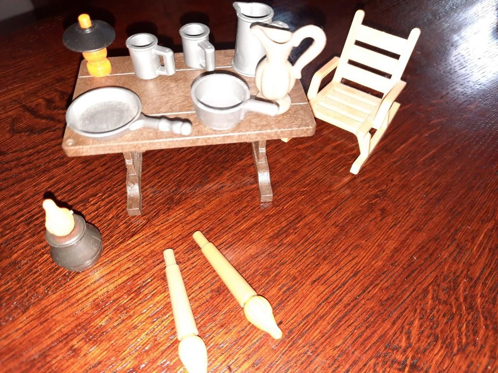 Playmobil Western set met accessoires en schatkist, Ophalen of Verzenden, Gebruikt, Complete set