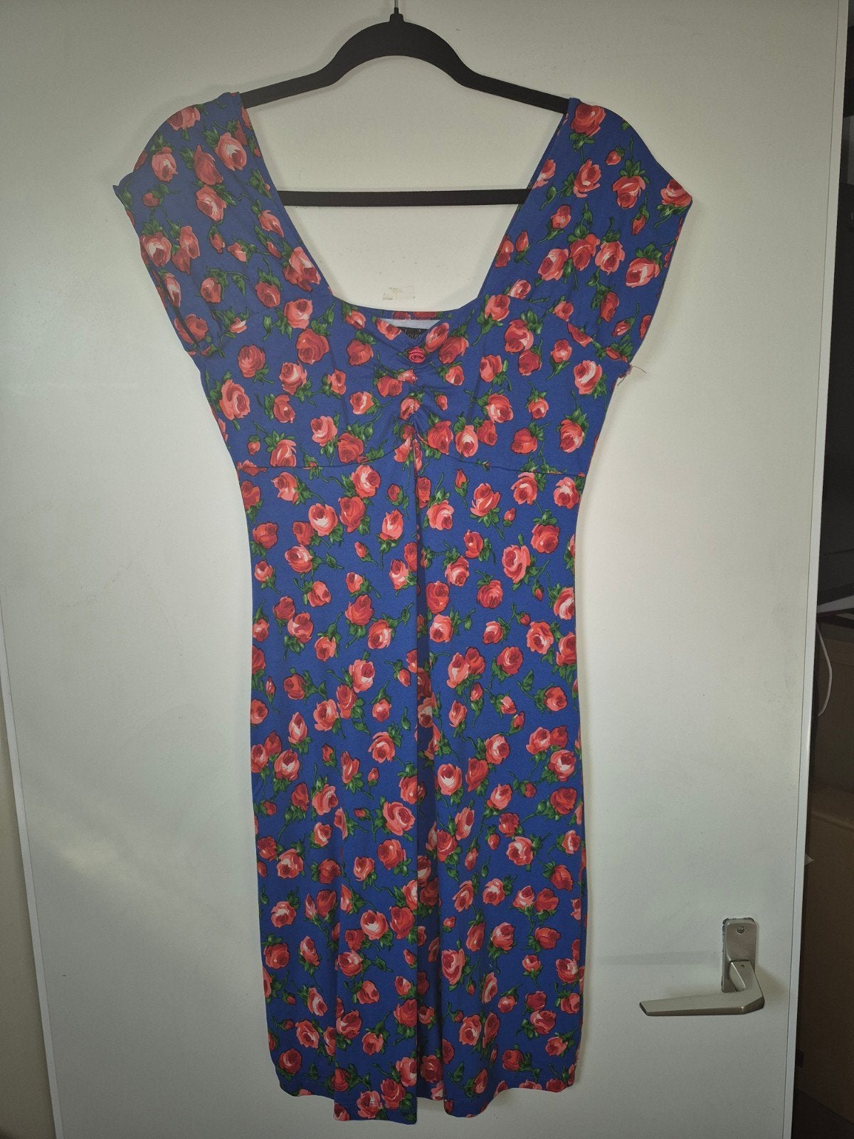 King Louie Jurk Maat M met Heldere Bloemenprint, Maat 38/40 (M), Meerkleurig, Ophalen of Verzenden, King Louie