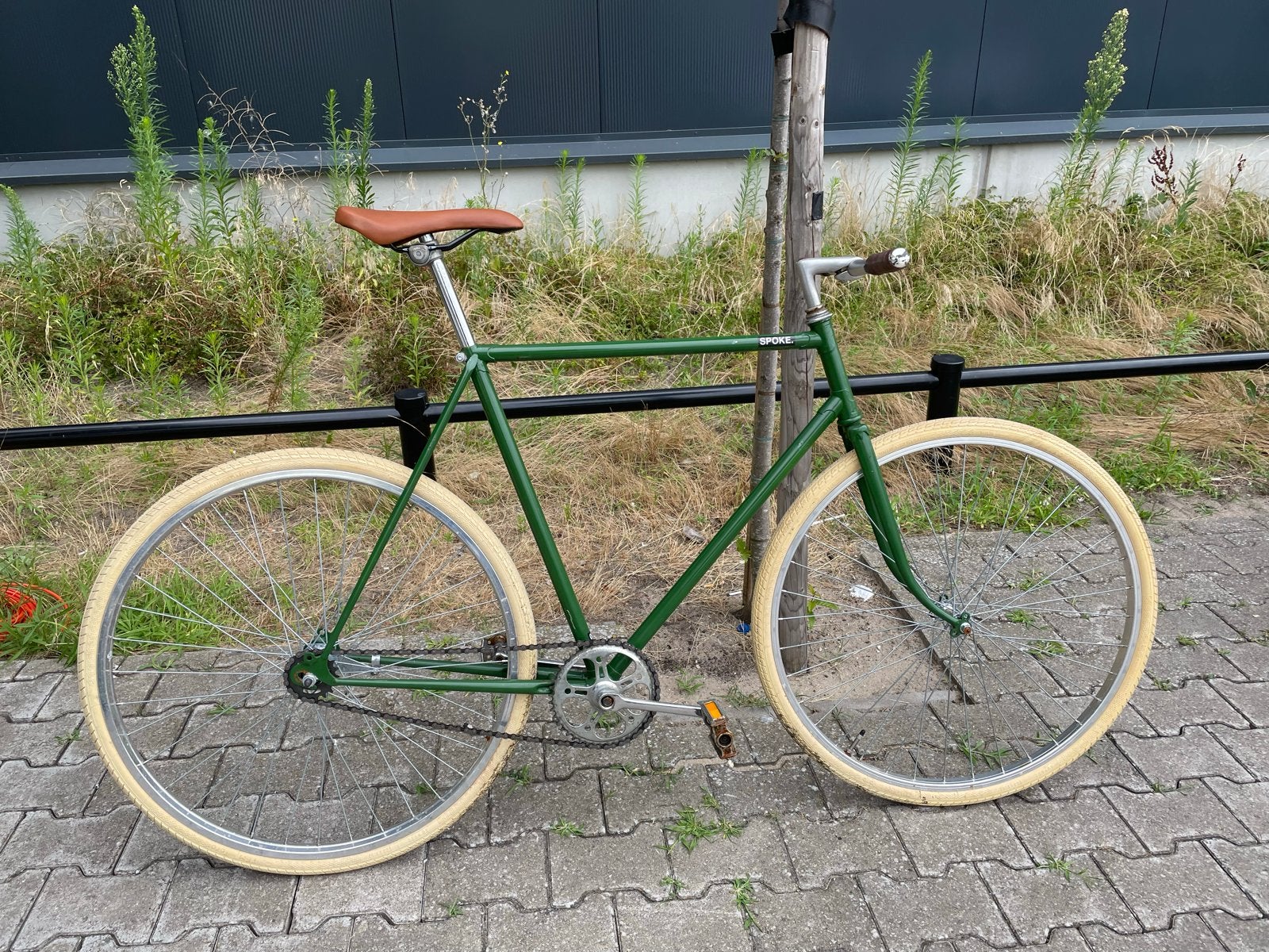 Unieke SPOKE. fiets, Fietsen en Brommers, Fietsen | Heren | Herenfietsen, Gebruikt, Overige merken, Ophalen