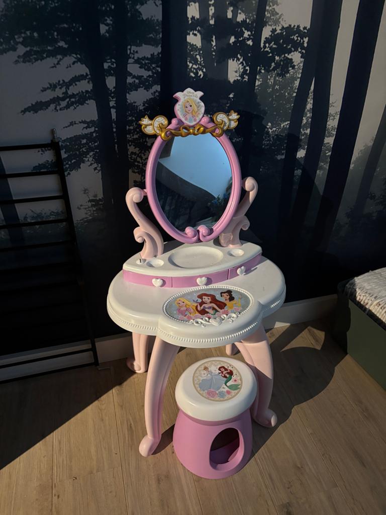 Disney Prinsessen Kaptafel met Krukje, Ophalen, Gebruikt, Meisje
