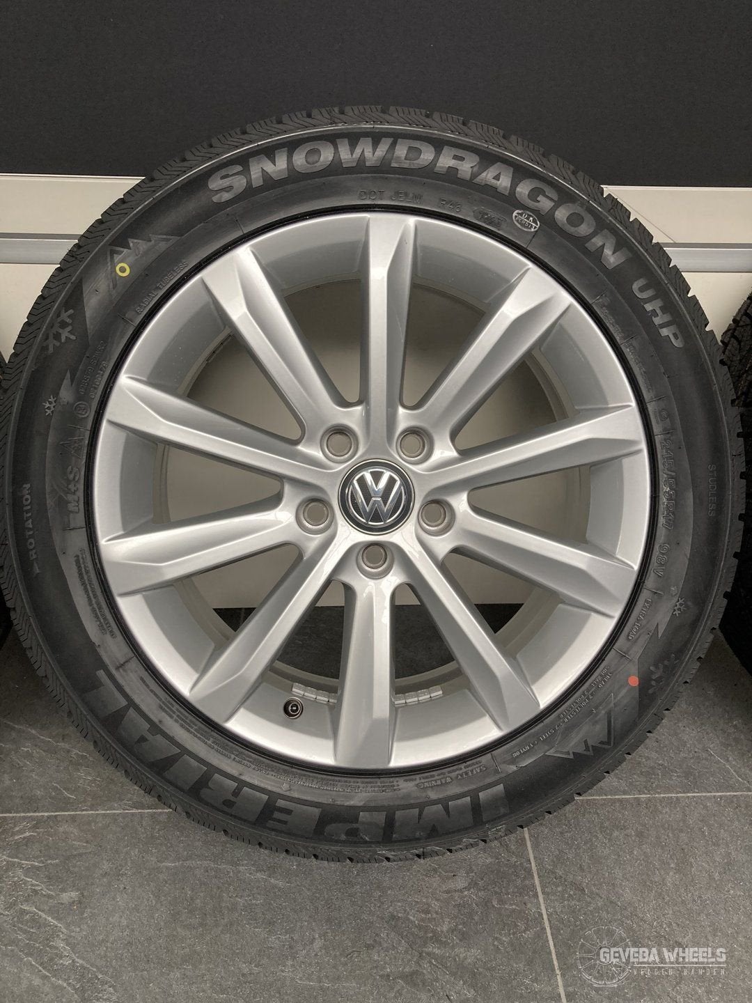 17” originele Volkswagen Passat B7 B8 velgen + winterbanden, Auto-onderdelen, Banden en Velgen, -, -, Banden en Velgen, 17 inch