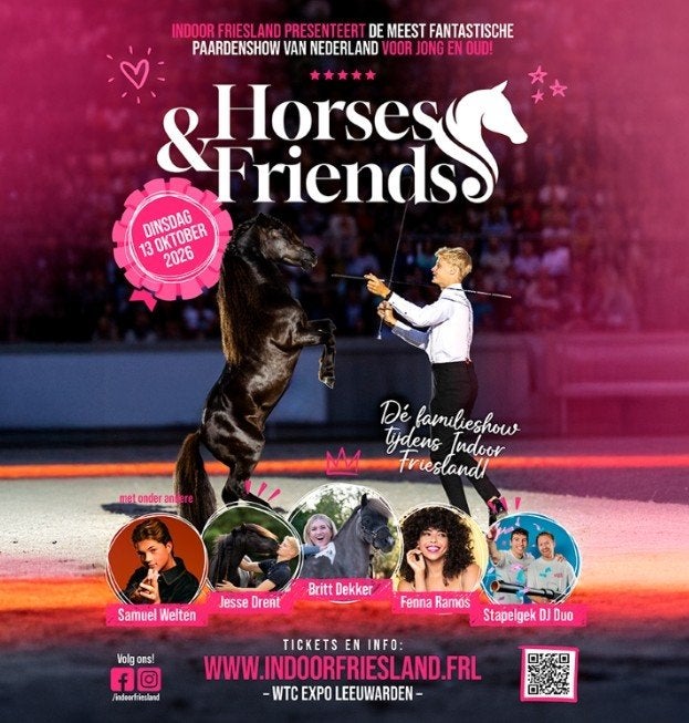 2 tickets voor Horse & Friends, Twee personen, Oktober