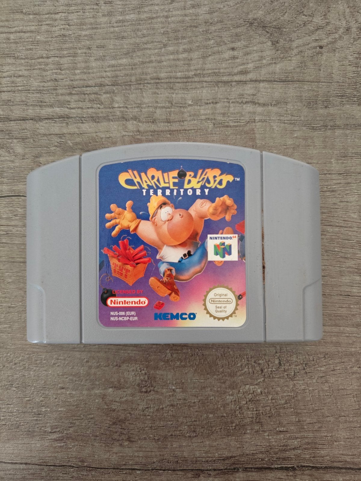 Charlie Blast's Territory Nintendo 64 (N64) Game, Puzzel en Educatief, Gebruikt, 1 speler, Ophalen of Verzenden