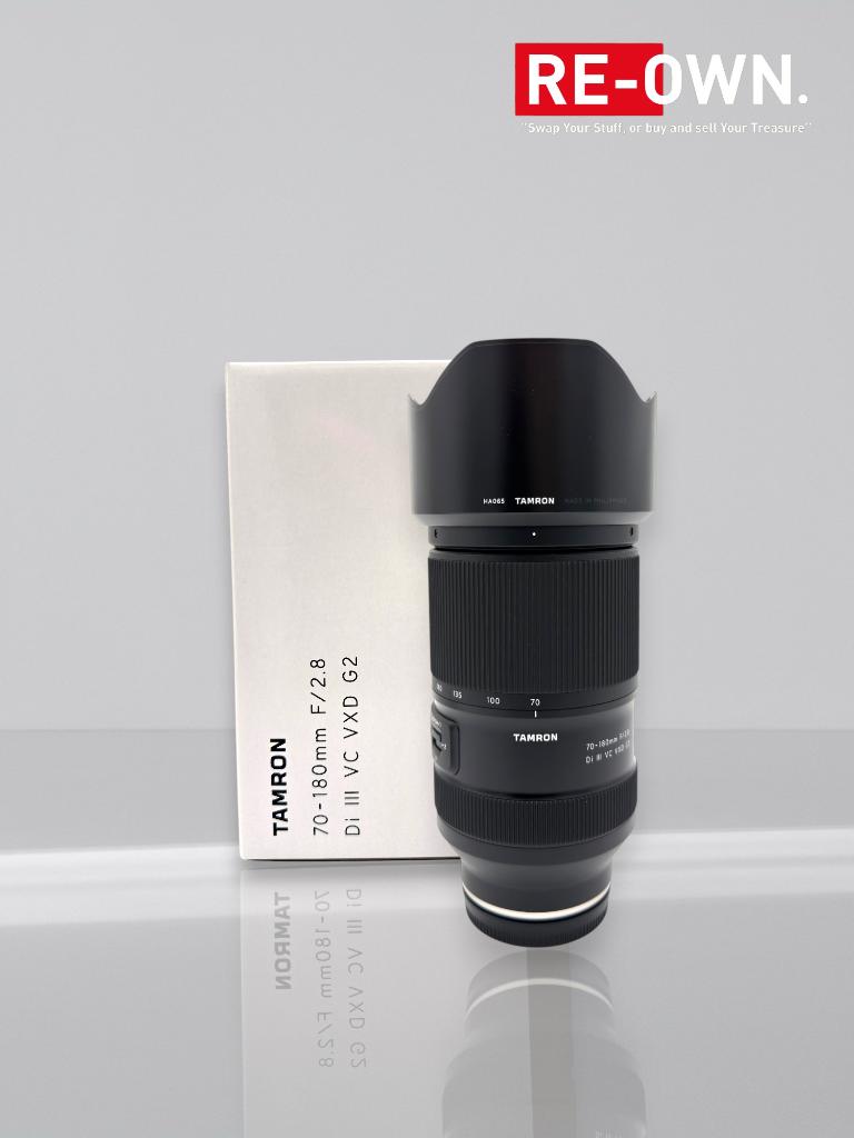 Tamron 70-180mm f/2.8 Di III VC VXD G2 Sony E-mount topstaat, ., Zo goed als nieuw, Zoom, .