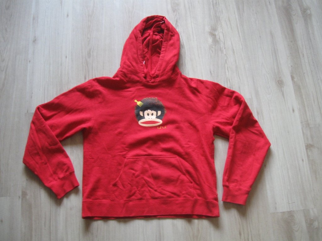 PAUL FRANK rode hoodie met afro JULIUS maat XL/L als nieuw, Kleding | Dames, Maat 46/48 (XL) of groter, Ophalen of Verzenden, Zo goed als nieuw