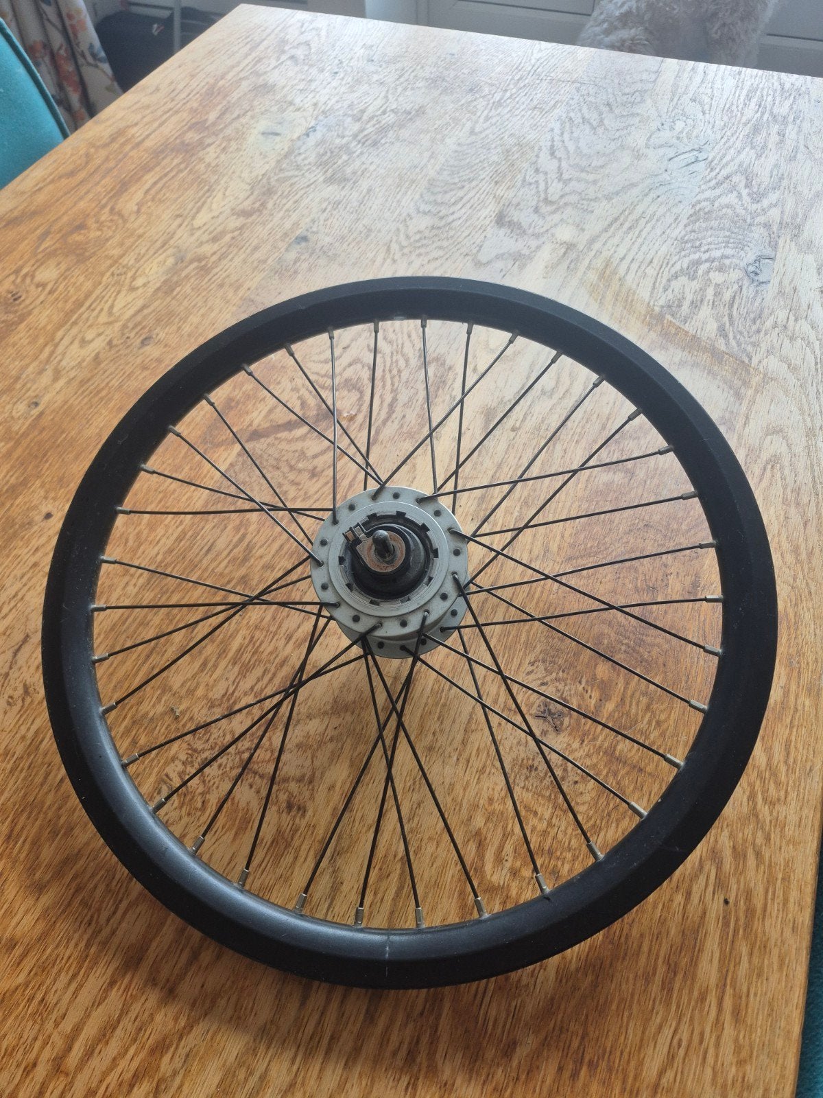 20 inch fietswiel, Fietsen en Brommers, Fietsonderdelen, Gebruikt, Aluminium, Kinderfiets, Ophalen