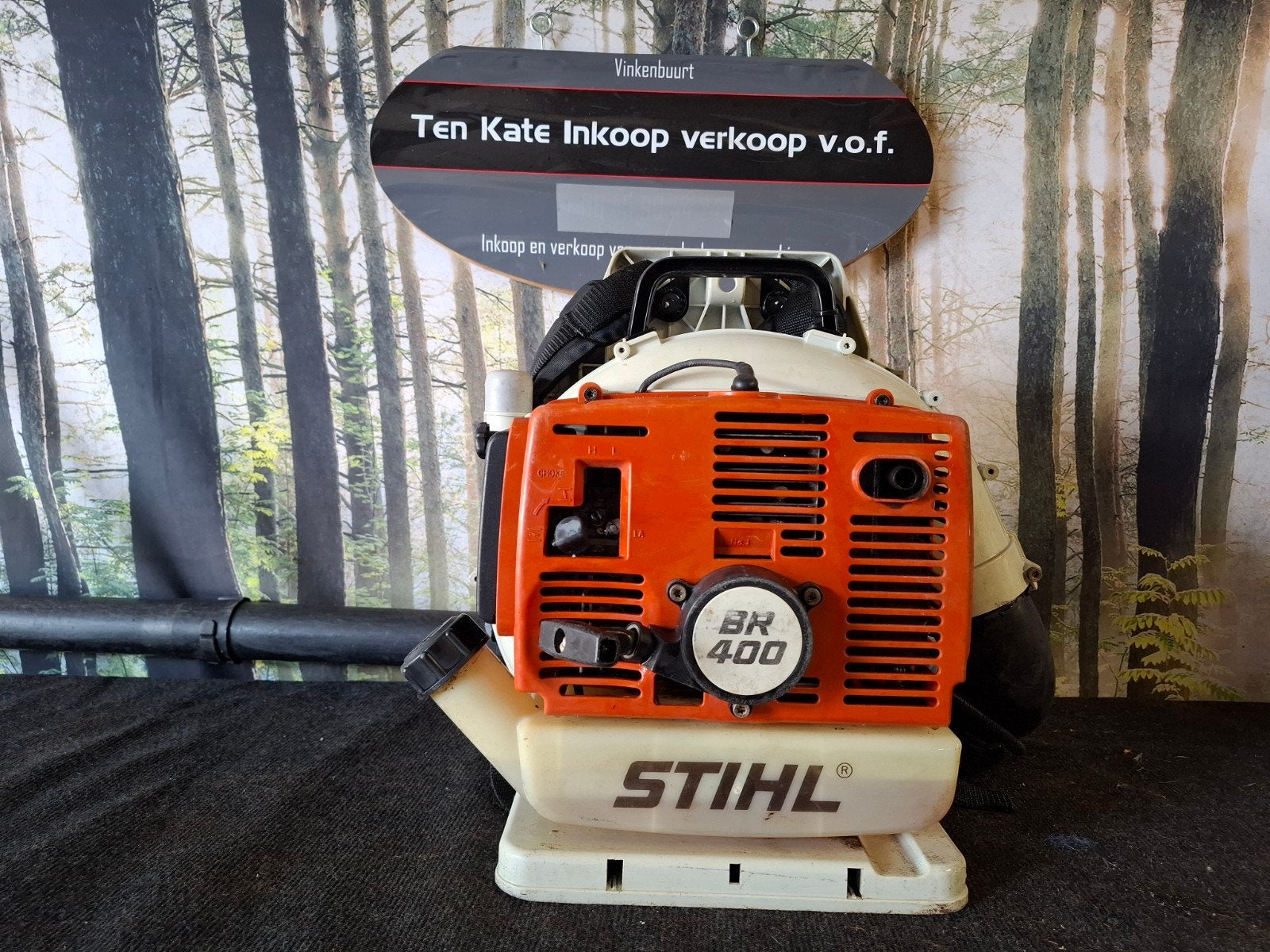 Stihl BR 400 bladblazer, Gebruikt, Ruggedragen, Ophalen of Verzenden, Stihl