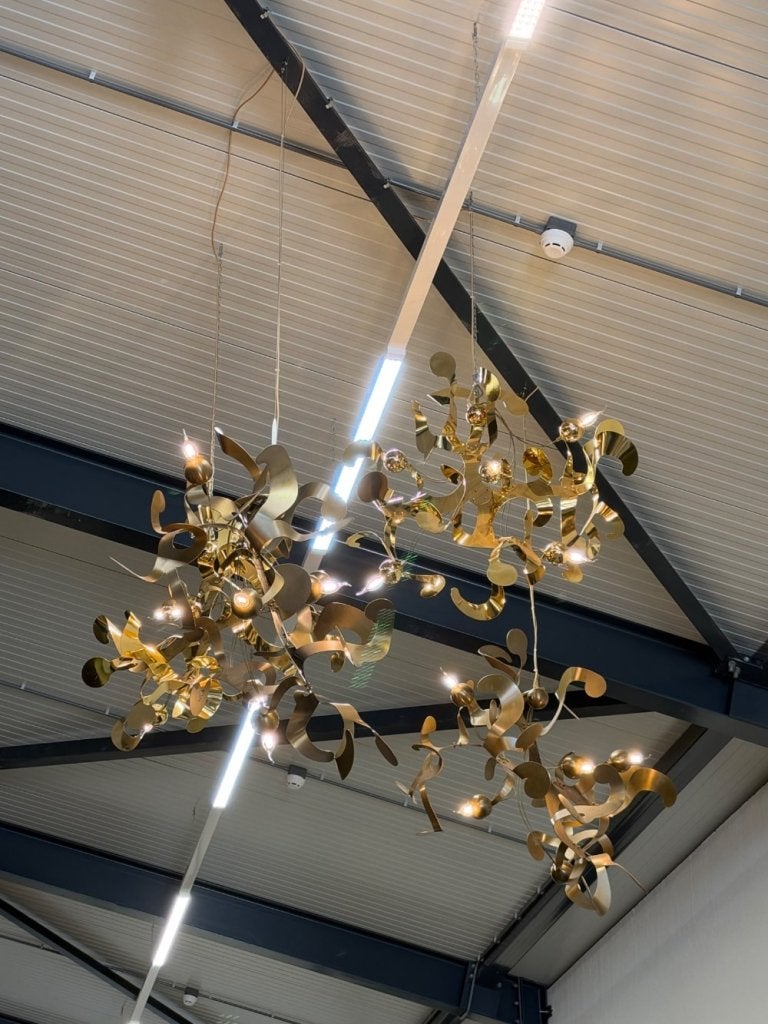 Showmodel Brand van Egmond Kelp Lichtsculptuur Design Lamp, Overige materialen, Moooi Flos Tom Dixon Bocci Catellani & Smith Lasvit Terzani