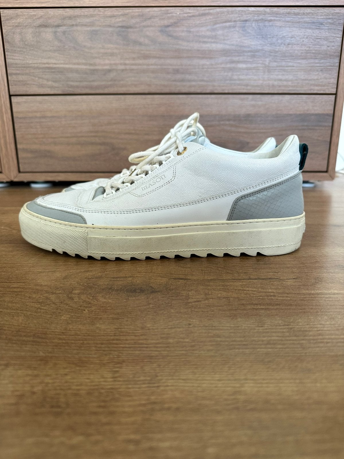 Mason Garments Firenze sneaker van leer, Kleding | Heren, Wit, Ophalen of Verzenden, Sneakers of Gympen, Gedragen